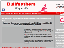 Tablet Screenshot of bullfeathers.esva.net